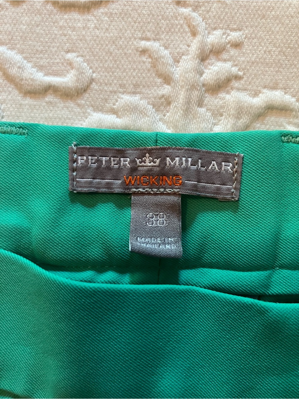 Peter Millar Green Performance Wicking Shorts